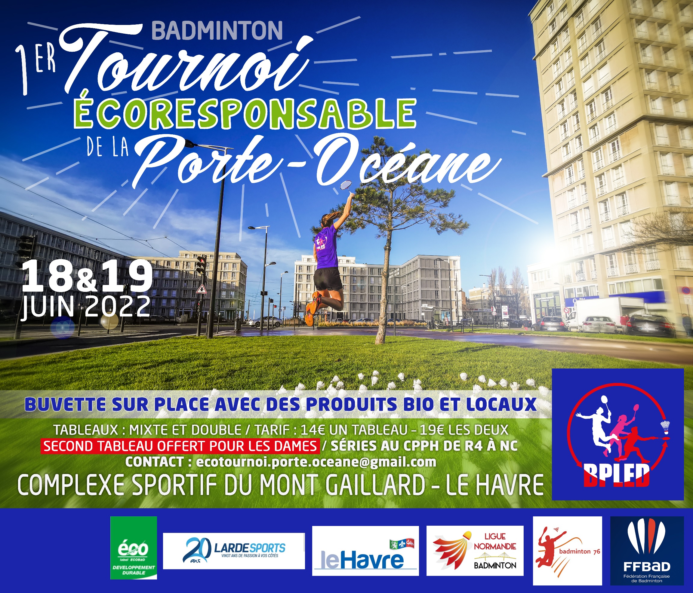 1er tournoi Ecoresponsable de la Porte Océane