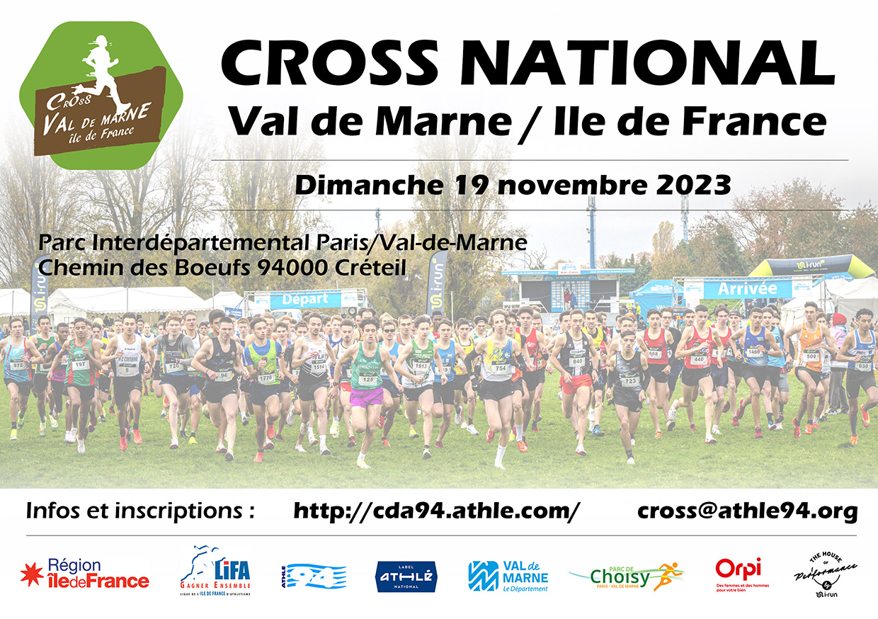 CROSS NATIONAL DU VAL DE MARNE -ILE DE FRANCE