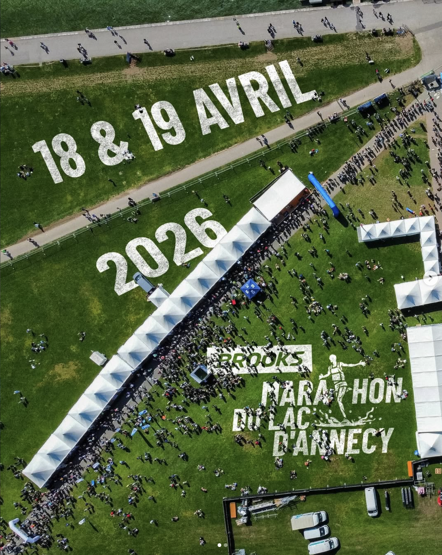 Brooks marathon du lac d'Annecy