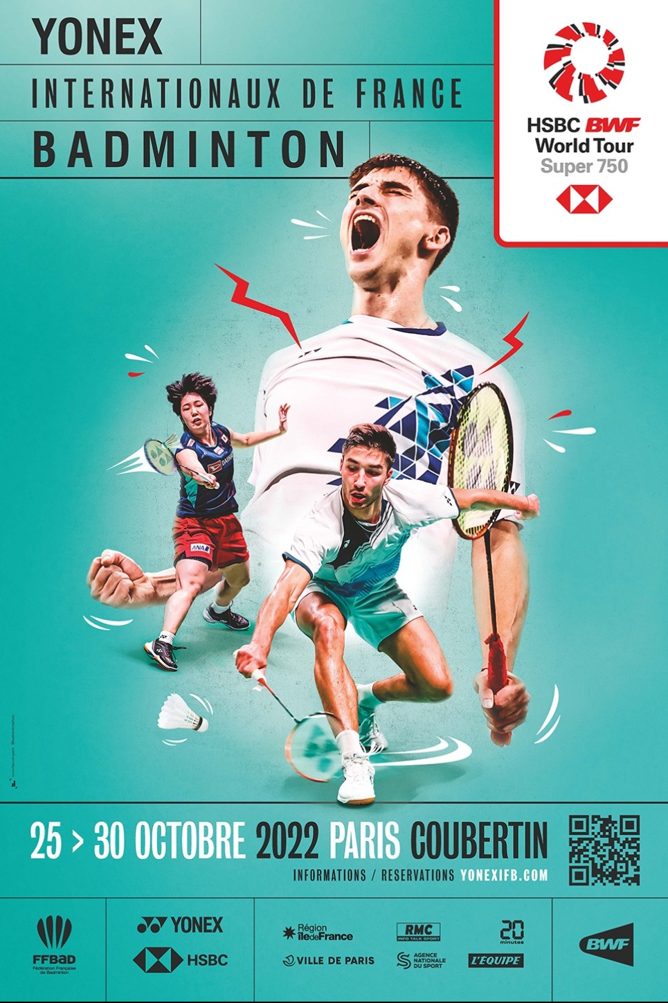Yonex Internationaux de France de Badminton 2022