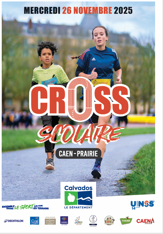 34ème édition du CROSS du Conseil départemental - UNSS