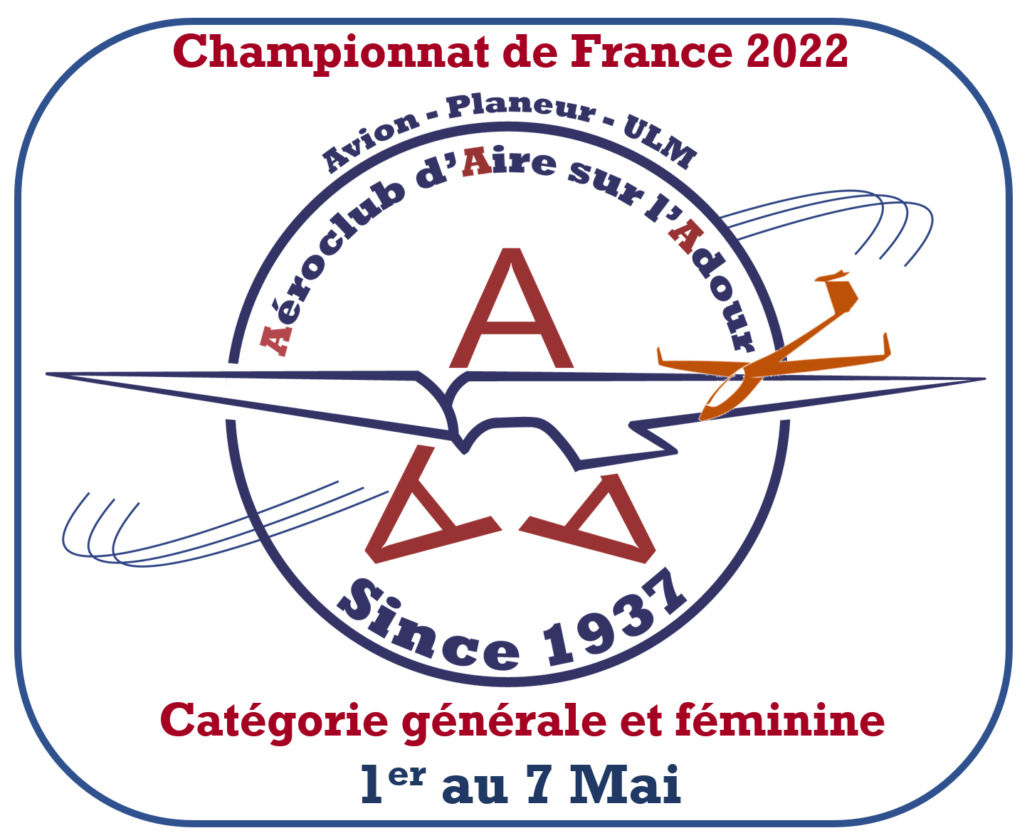 Championnat de France de Vol en Planeur Cat. Générale et Féminine